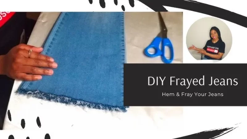 how to fray jeans