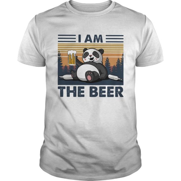 I Am The Beer Bear Vintage Retro shirt