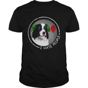 I hate people Companion Dog shirt