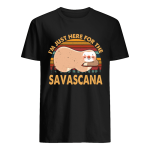 I’m Just Here For The Savasana Vintage T-Shirt