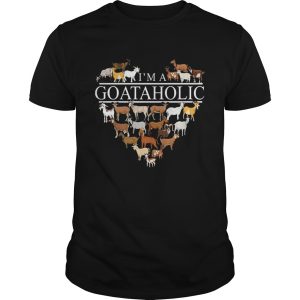 Im a goataholic heart tshirt