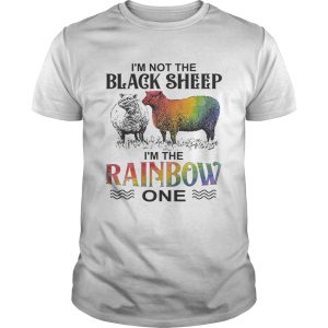 Im not the black sheep Im the rainbow one shirt