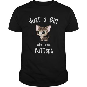 Just A Girl Who Loves Kittens shirt