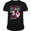 Kids Baby Shark 3 Years Old 3rd Birthday Doo Doo Shirt