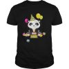 Kids Cute Animal Lovers Panda 6thBoy And Girl shirt