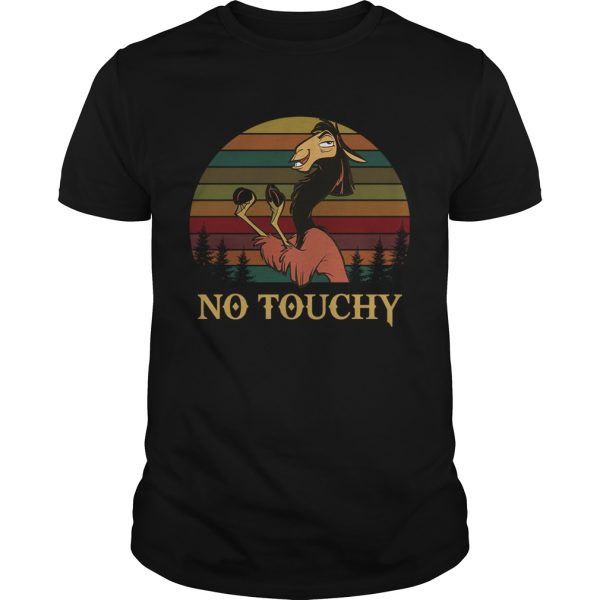 Kuzco in llama form no touchy The Emperors New Groove retro shirt