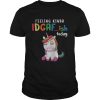 LGBT Unicorn feeling kinda IDGAFish today shirt