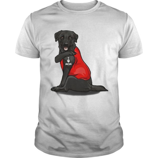 Labrador Retriever Basse Tattoos I Love Mom shirt