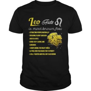 Lion Leo Facts is most known for shirt