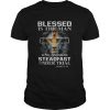Lion cross blessed is the man who remains steadfast under trial James 1 12 shirt
