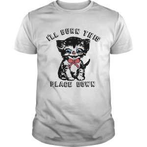 Little kitten I’ll burn this place down shirt