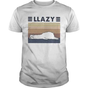 Llama llazy vintage shirt