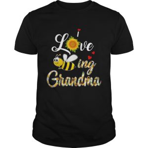 Love Beeing Grandma Sunflower Tshirt