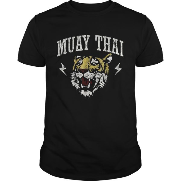 Martial Arts Muay Thai Tiger Kickboxing Shirt