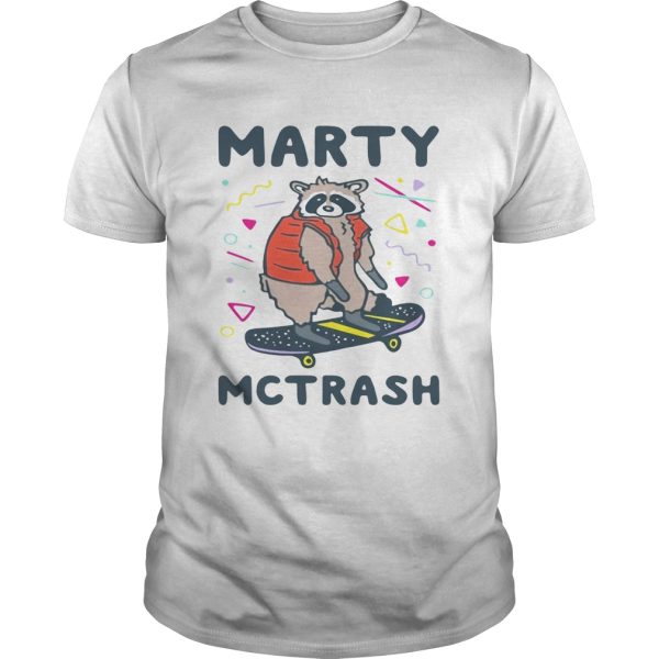 Marty Mctrash Raccoon shirt