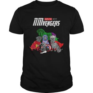 Marvel Avengers Neapolitan Mastiff NMvengers tshirt