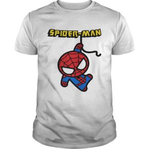 Marvel Spiderman Hanging Cute Kawaii Shirt