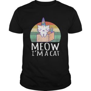 Meow Im a Cat vintage shirt