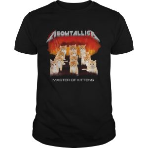 Meowtallica Master Of Kittens shirt