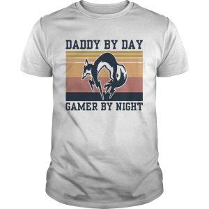 Metal Gear Solid Fox Daddy By Day Gamer By Night Vintage shirt