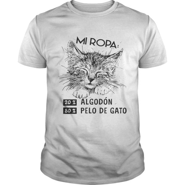 Mi Ropa 20 Algodon 80 Pelo De Gato Shirt