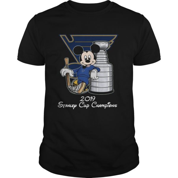 Mickey 2019 Stanley Cup Champions shirt