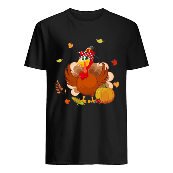 Mom Turkey Thanksgiving Gift T-Shirt