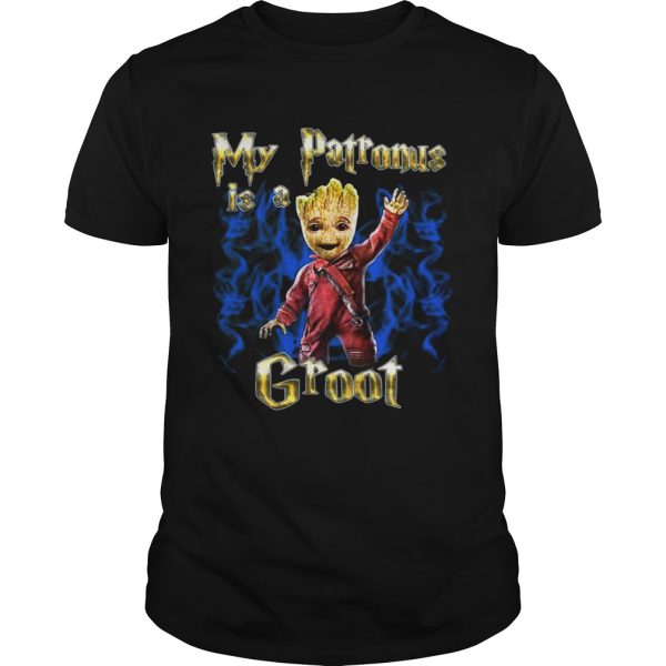 My Patronus Is A Groot Harry Potter Groot tshirt