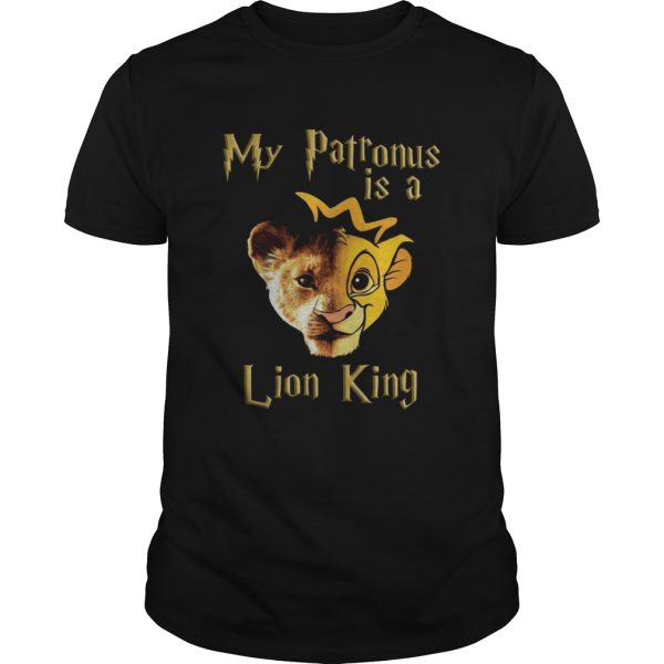 My Patronus is a Simba Lion King shirt