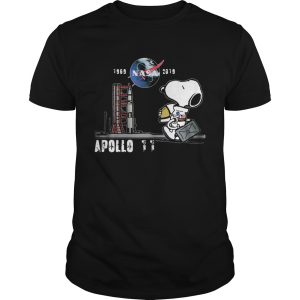 Nasa 1969 2019 Apollo 11 astronaut Snoopy shirt