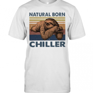 Natural Born Chiller Sloth Vintage T-Shirt