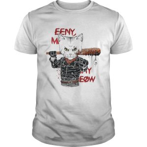 Negan cat eeny meeny miny meow shirt