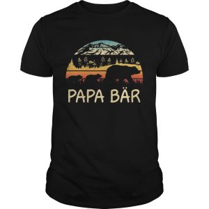 Nice Camping Papa Bar Vintage shirt