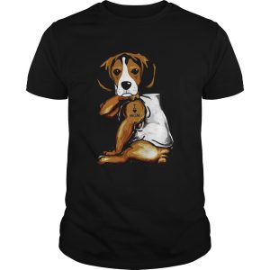 Nice The Beagle Dog I Love Mom shirt