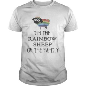 Official LGBT Im the rainbow sheep of the family shirt