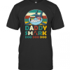 Oklahoma City Thunder Daddy Shark Doo Doo Doo Vintage T-Shirt