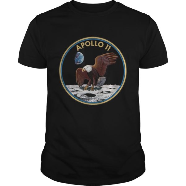 Original Apollo 11Apollos 50th AnniversaryLarge Logo shirt