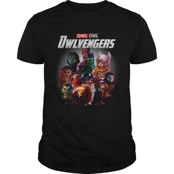 Owl Avengers Owlvengers Marvel Endgame shirt