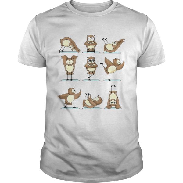 Owl Yoga shirt