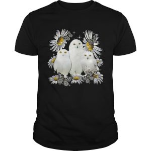 Owls And Flower shirt