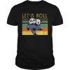 Panda let’s roll vintage shirt