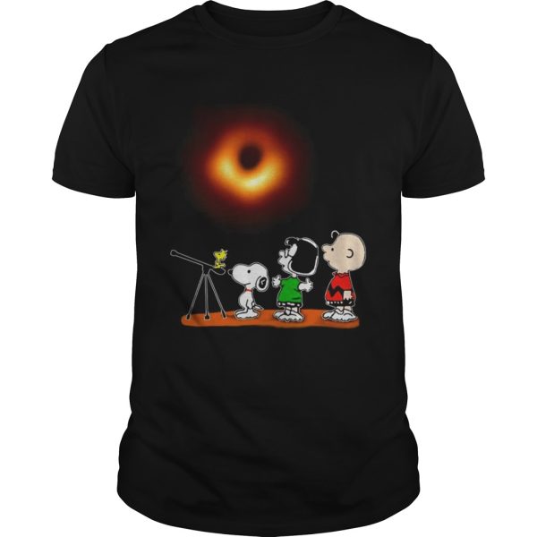 Peanuts watching Black Hole 2019 shirt