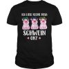 Pigs Ich Liebe Kleine Rosa Schwein Ok shirt