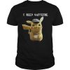 Pikachu I need caffeine shirt