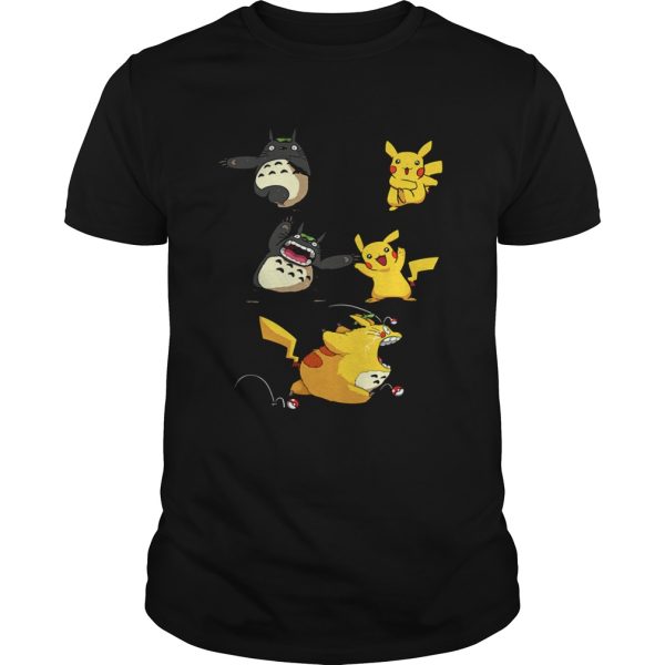 Pikachu fusion Totoro became Totochu or Pikaro shirt