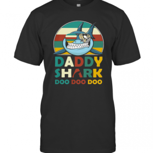 Pittsburgh Penguins Daddy Shark Doo Doo Doo Vintage T-Shirt