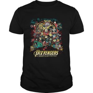 Pixvengers Infinity and Beyond War Pixar Avengers shirt