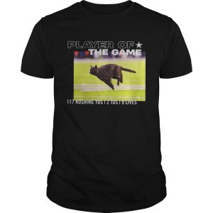 Players Of The Game Black Cat 117 Rushing YDS 12 TDS 19 Lives shirt