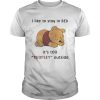 Pooh I like to stay in Bed its too peopley outside shirt