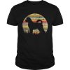 Portuguese Water Dog Retro 70s Vintage Dog Lover Shirt
